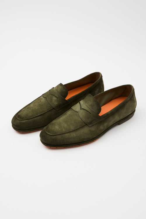Santoni Mocassino Green Uomo - 2