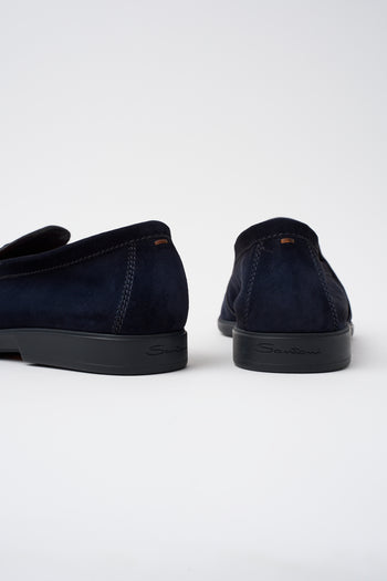 Santoni Mocassino Blue Uomo - 4