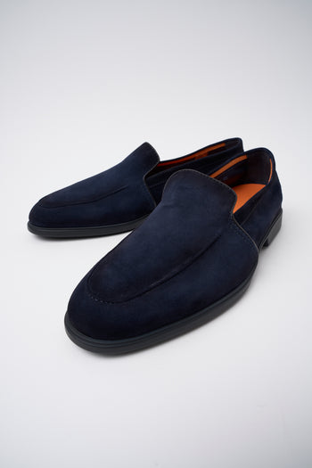 Santoni Mocassino Blue Uomo - 6