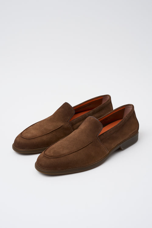 Santoni Mocassino Brown Uomo - 2