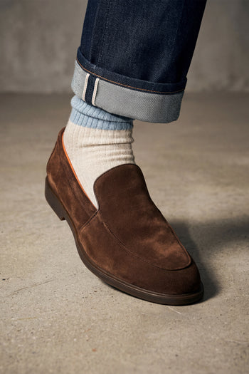 Santoni Mocassino Brown Uomo - 7