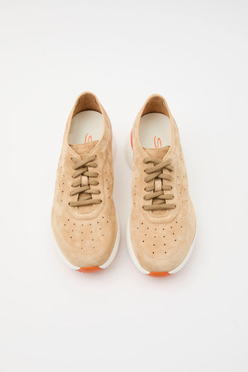 Santoni Sneaker Light Brown Donna - 3