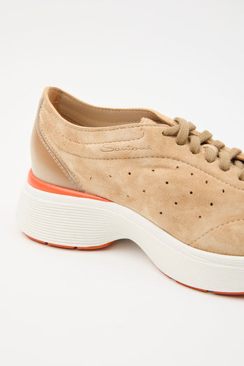 Santoni Sneaker Light Brown Donna - 4