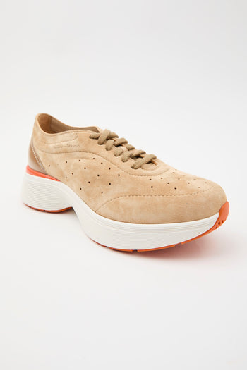 Santoni Sneaker Light Brown Donna - 5