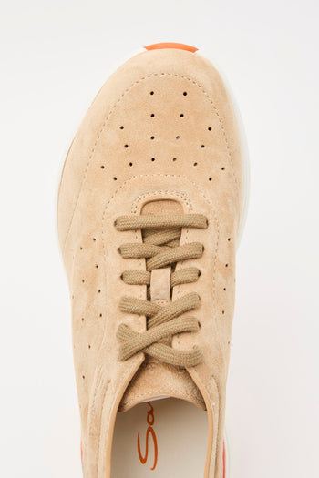 Santoni Sneaker Light Brown Donna - 7
