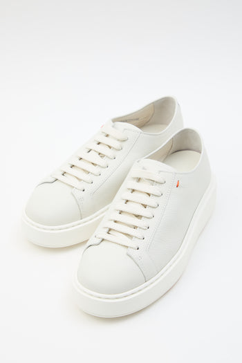 Santoni Sneaker White Donna - 3