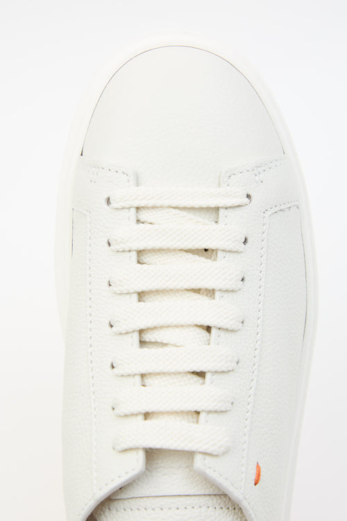 Santoni Sneaker White Donna