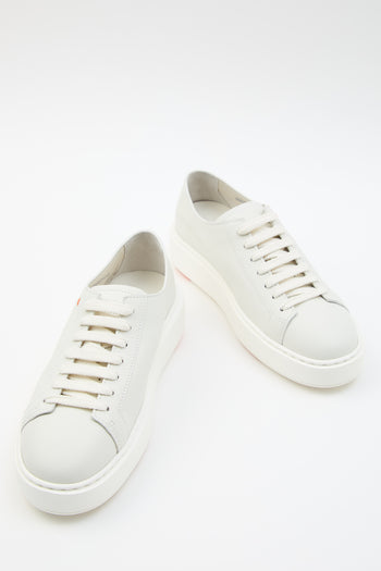 Santoni Sneaker White Donna - 8