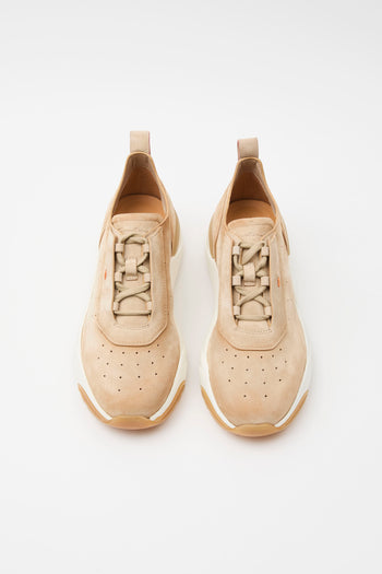 Santoni Slip-on Beige Donna - 3
