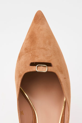 Santoni Slingback Light Brown Donna - 7