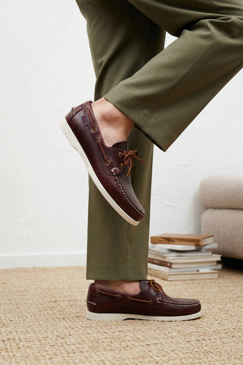 Sebago Mocassino Brown Brunette Uomo - 10