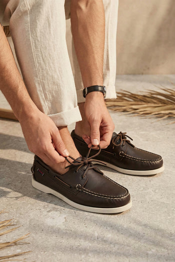 Sebago Mocassino Dk Brown Uomo - 9