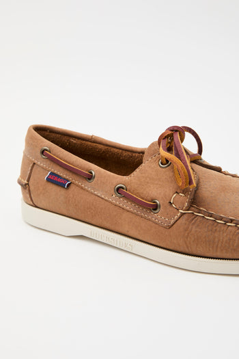 Sebago Mocassino Brown Tan Donna - 4