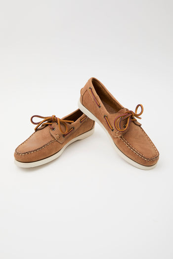 Sebago Mocassino Brown Tan Donna - 6