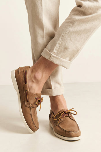 Sebago Mocassino Brown Tan Donna - 10