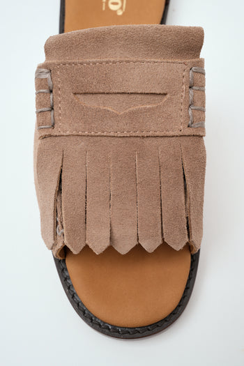 Sebago Ciabatta Beige Camel Donna - 3