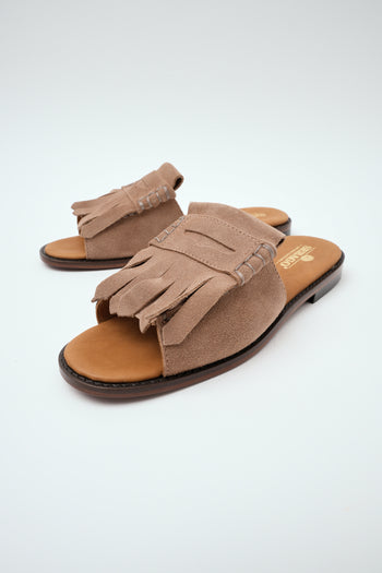 Sebago Ciabatta Beige Camel Donna - 5