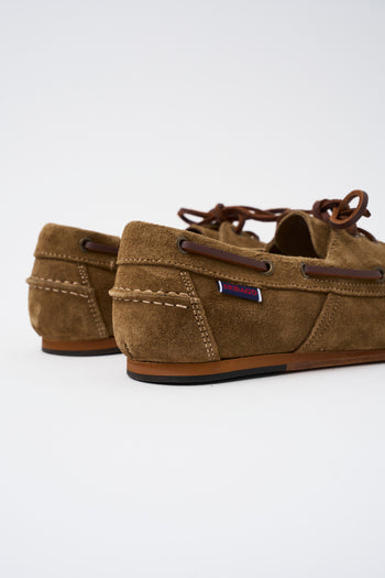 Sebago Mocassino Brown Taupe Donna - 5