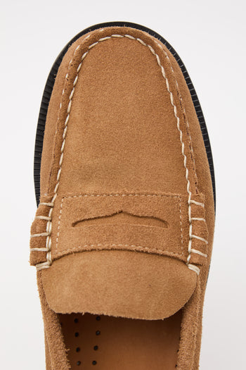 Sebago Mocassino Beige Camel Donna - 4