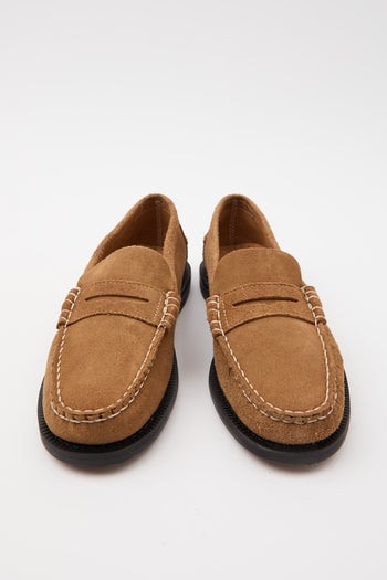 Sebago Mocassino Beige Camel Donna - 7