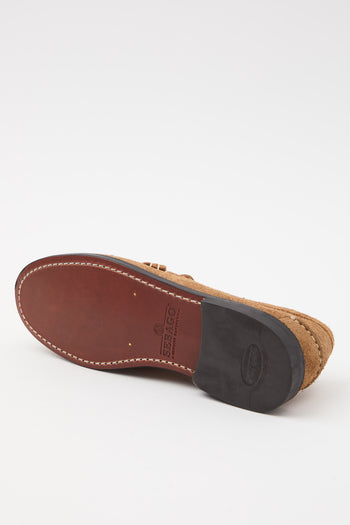 Sebago Mocassino Beige Camel Donna - 8