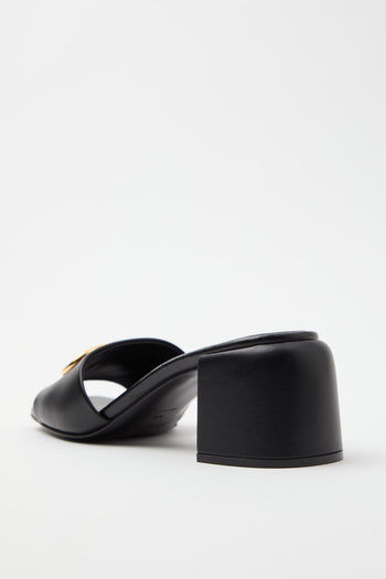 Sergio Rossi Sabot Black Donna - 6