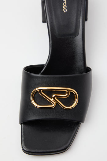 Sergio Rossi Sabot Black Donna - 8