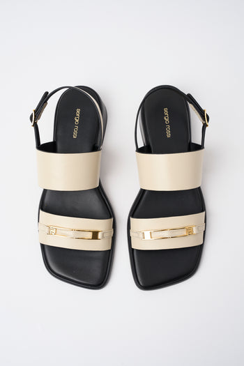 Sergio Rossi Sandalo Parchment Donna - 5