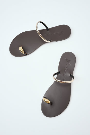 Step Sandalo Brown Gold Donna - 3