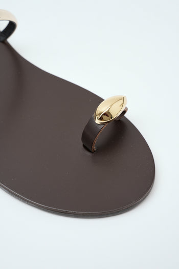 Step Sandalo Brown Gold Donna - 4