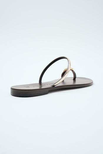 Step Sandalo Brown Gold Donna - 5