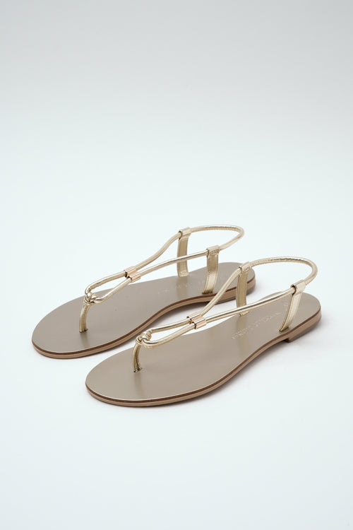 Step Sandalo Gold Beige Donna - 2