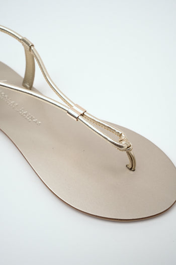 Step Sandalo Gold Beige Donna - 4