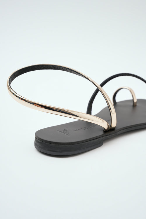 Step Sandalo Gold Black Donna - 2