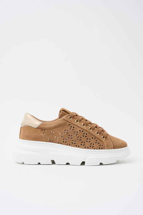 Stokton Sneaker Camel Donna