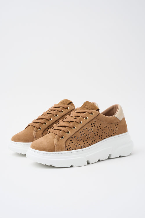 Stokton Sneaker Camel Donna - 2