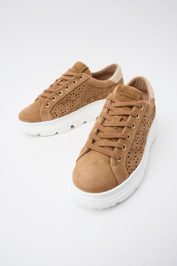 Stokton Sneaker Camel Donna - 6