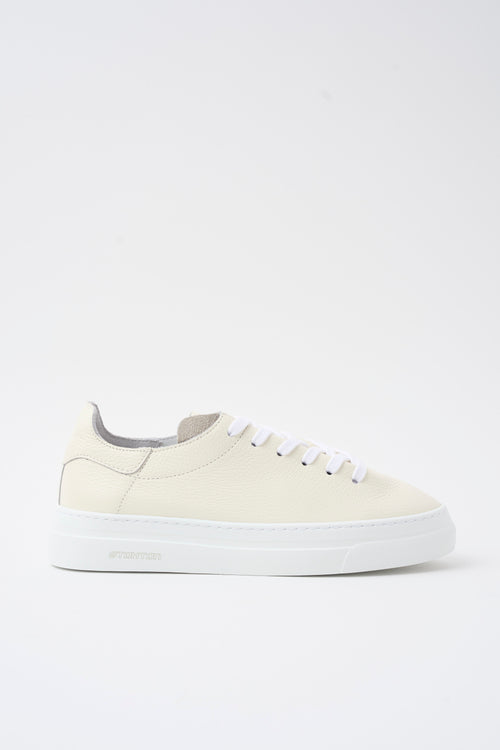 Stokton Sneaker Grain Bianco Donna