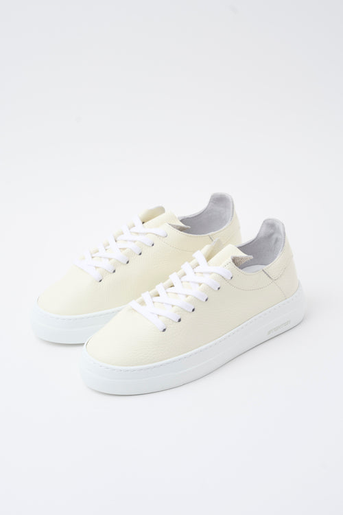 Stokton Sneaker Grain Bianco Donna - 2