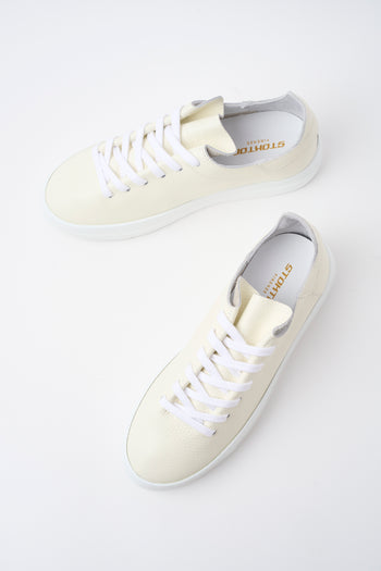 Stokton Sneaker Grain Bianco Donna - 3