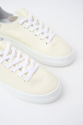 Stokton Sneaker Grain Bianco Donna - 4