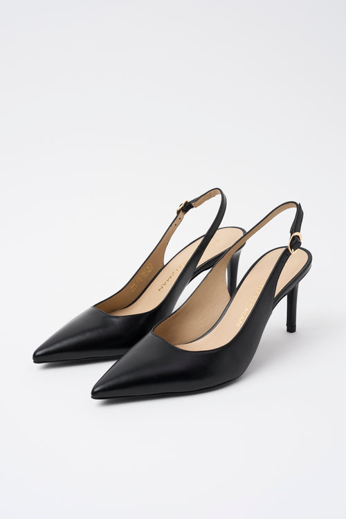 Stuart Weitzman Slingback Black Donna - 2