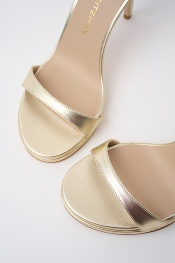 Stuart Weitzman Sandalo Light Gold Donna - 3