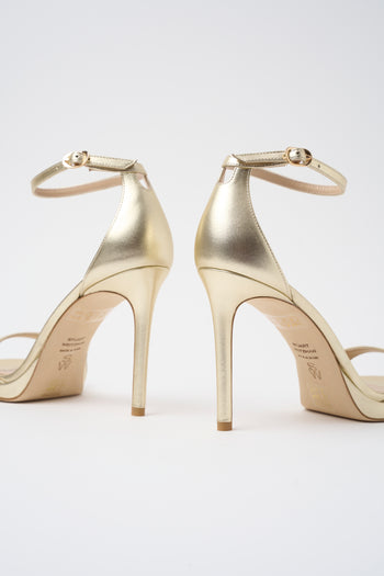 Stuart Weitzman Sandalo Light Gold Donna - 5