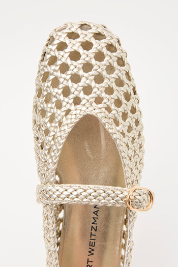 Stuart Weitzman Ballerina Light Gold Donna - 7