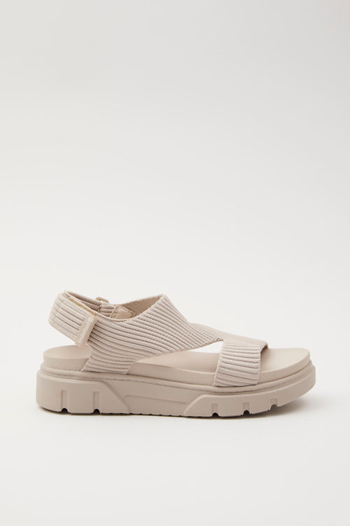 Timberland Sandalo White Knit Donna