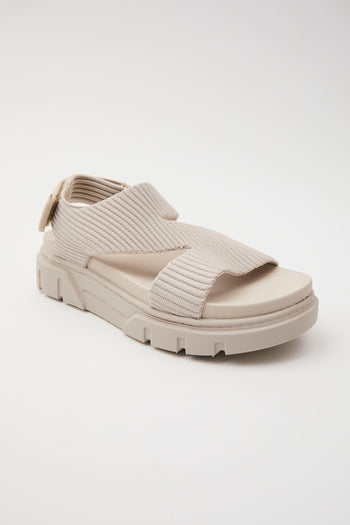 Timberland Sandalo White Knit Donna - 4