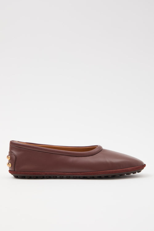 Tod's Mocassino Mogano Donna