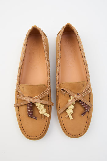 Tod's Mocassino Cammello Chiaro Donna - 8