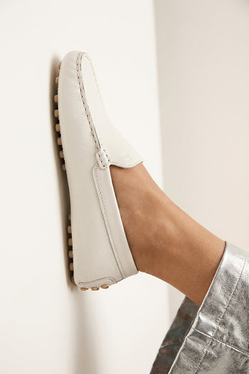 Tod's Mocassino Bianco Calce Donna - 10